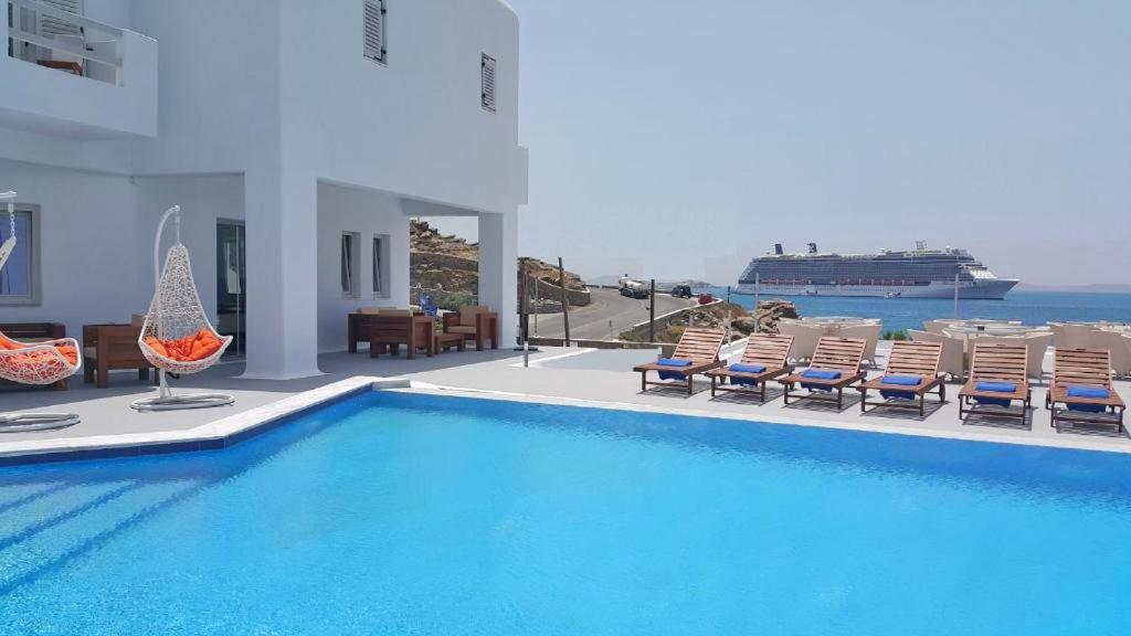 Smy Bellevue Mykonos Hotel Mykonos Town Ngoại thất bức ảnh